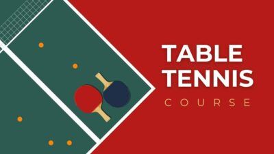 Slides Carnival Google Slides and PowerPoint Template Minimal Table Tennis Course 2