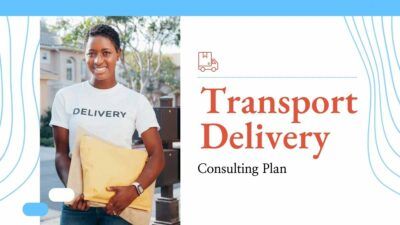 Minimal Transport Delivery Plan Consulting Slides