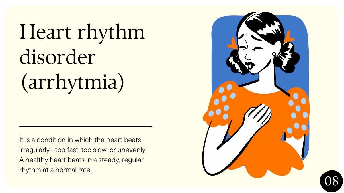 Minimal Types of Heart Disease Slides - slide 8