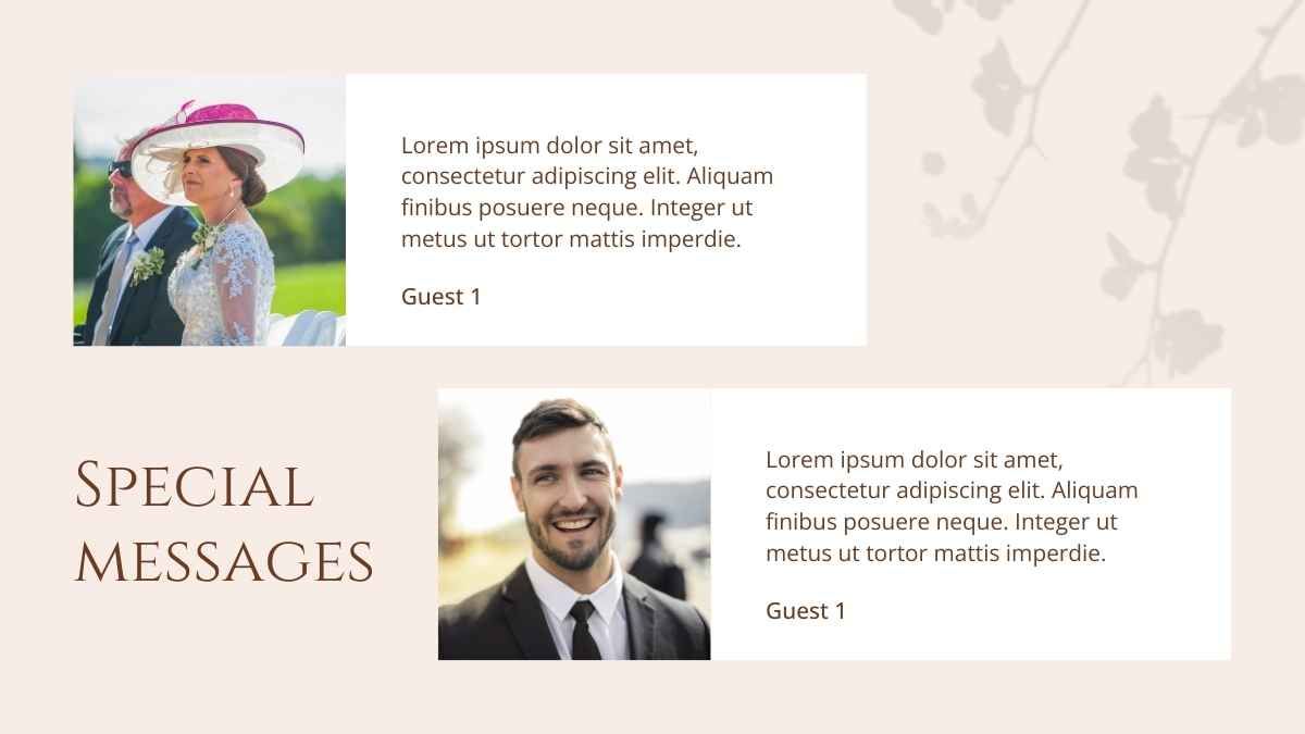 Libro de memoria digital de boda minimalista - diapositiva 13