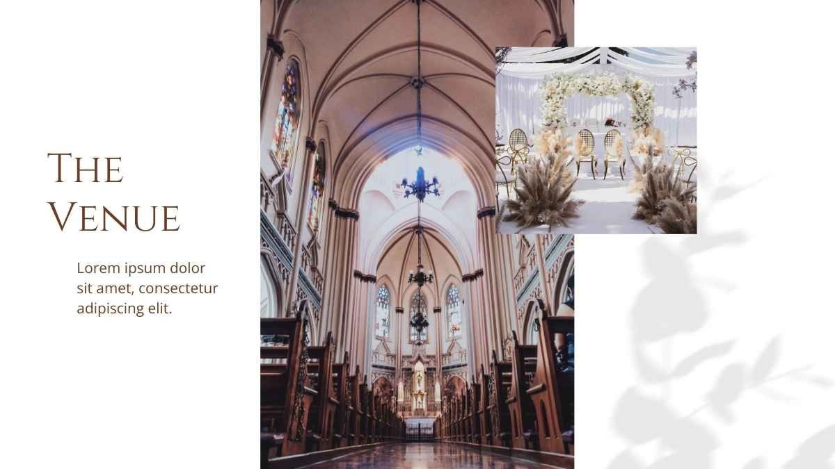 Libro de memoria digital de boda minimalista - diapositiva 4
