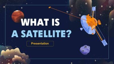 Mínimo ¿Qué es un satélite?