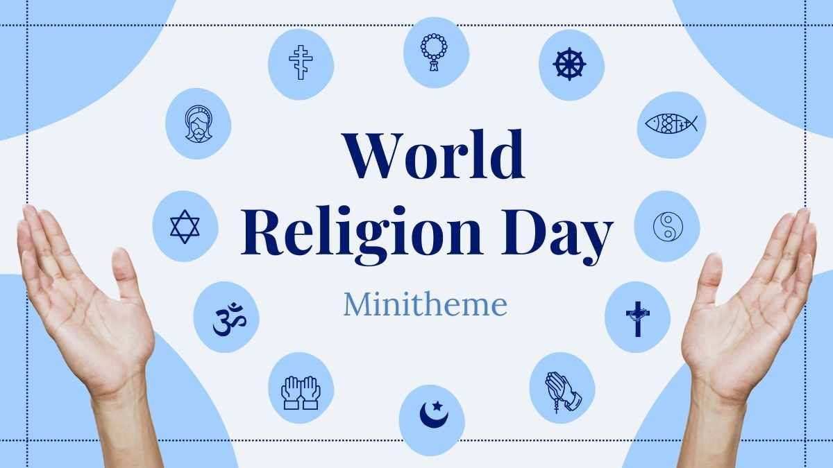 Minimal World Religion Day Minitheme - slide 0