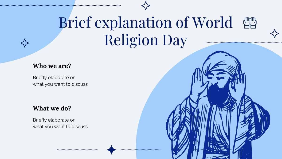 Minitema del Día Mundial de la Religión - diapositiva 5