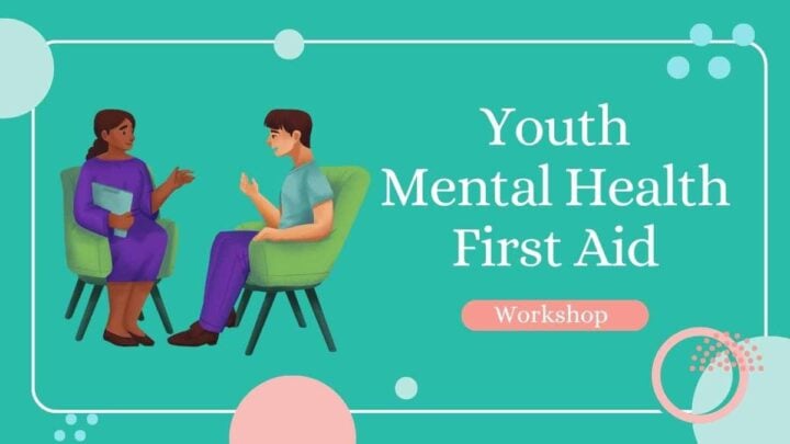 Minimal Youth Mental Health First Aid Workshop. Free PPT & Google ...