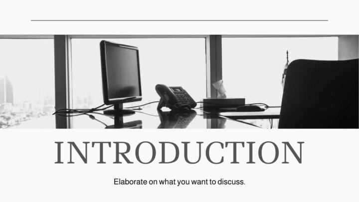 Minimalist Grayscale Pitch Deck. Free PPT & Google Slides Template ...