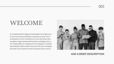 Minimalist Grayscale Pitch Deck. Free PPT & Google Slides Template ...