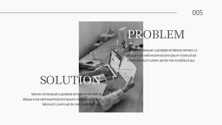 Minimalist Grayscale Pitch Deck. Free PPT & Google Slides Template ...