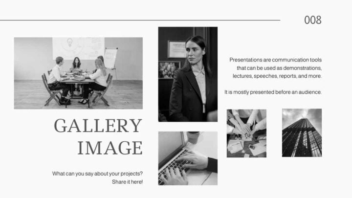 Minimalist Grayscale Pitch Deck. Free PPT & Google Slides Template ...