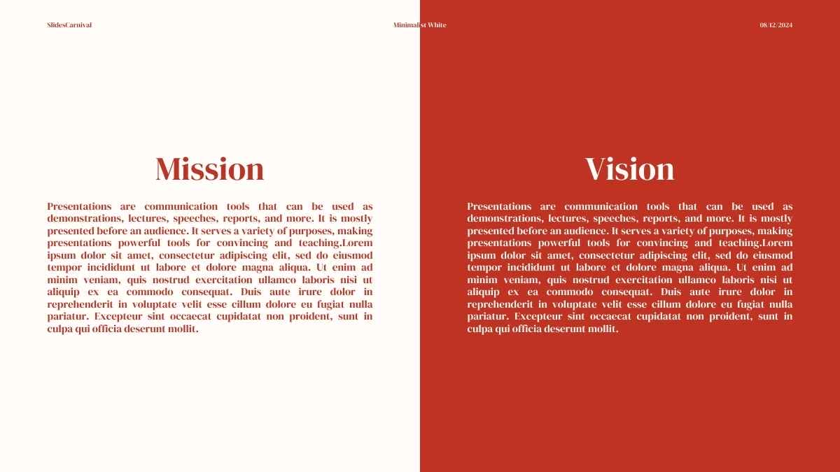 Minimalist White Slides - slide 9