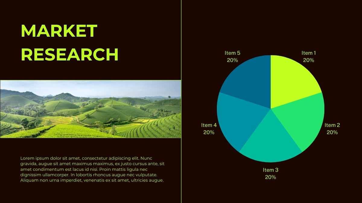 미니멀한 농업 식품 산업 회사 프로필 - slide 11