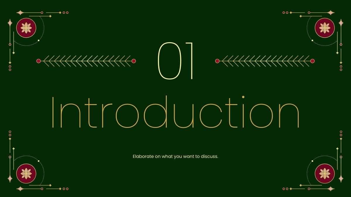 Minimalistic Christmas Lights Marketing Campaign Slides - slide 4