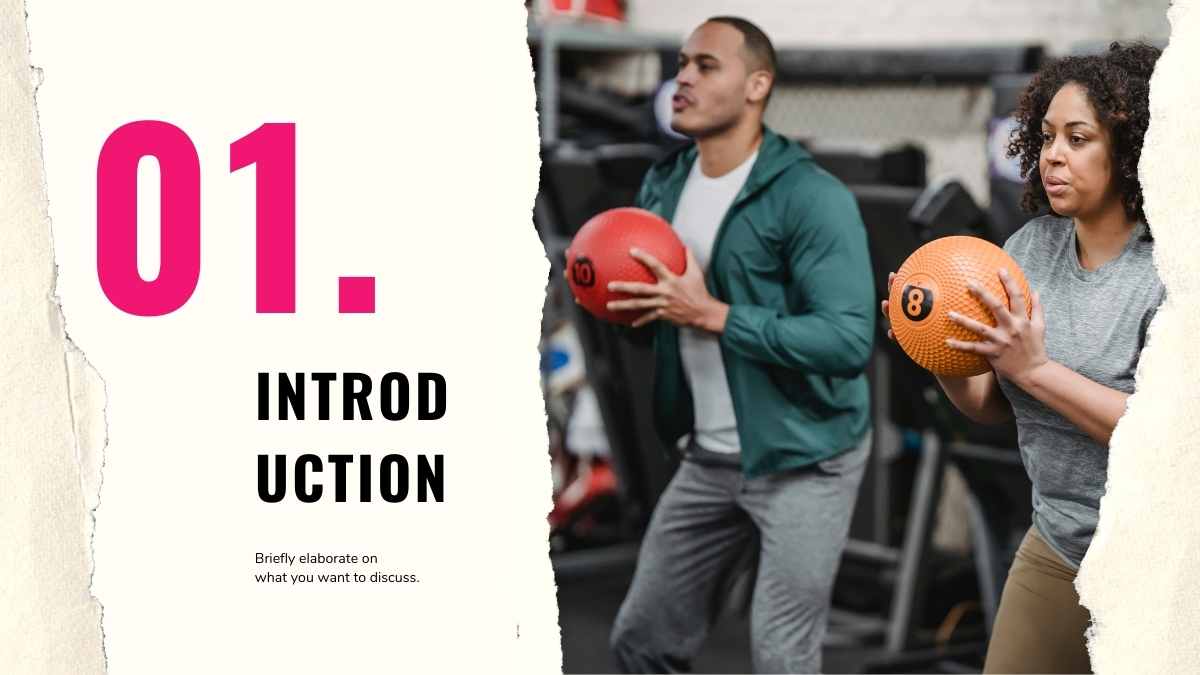 Cool Minimalistic Personal Trainer Portfolio Slides - slide 4