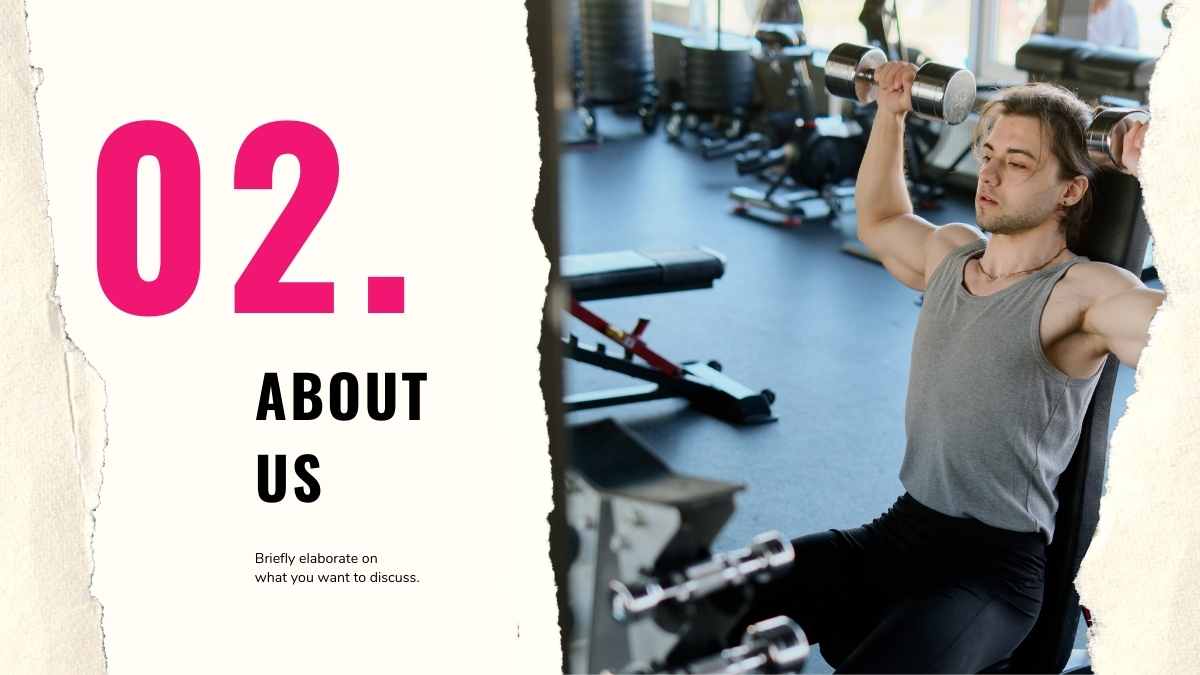 Cool Minimalistic Personal Trainer Portfolio Slides - slide 8
