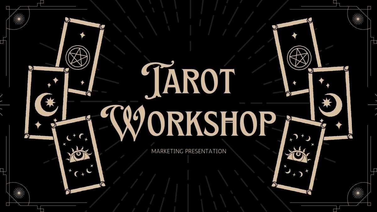 Minimalistic Spiritual Tarot Workshop - slide 0
