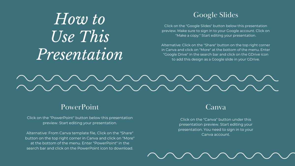 Minimalistic Swimming Lesson Sports Slides - slide 2