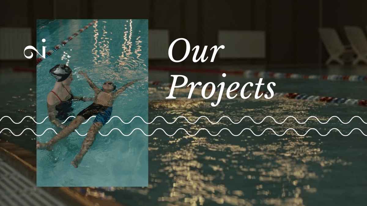 Minimalistic Swimming Lesson Sports Slides - slide 7