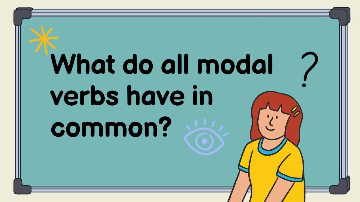 Lição sobre verbos modais e ordem dos adjetivos - slide 7