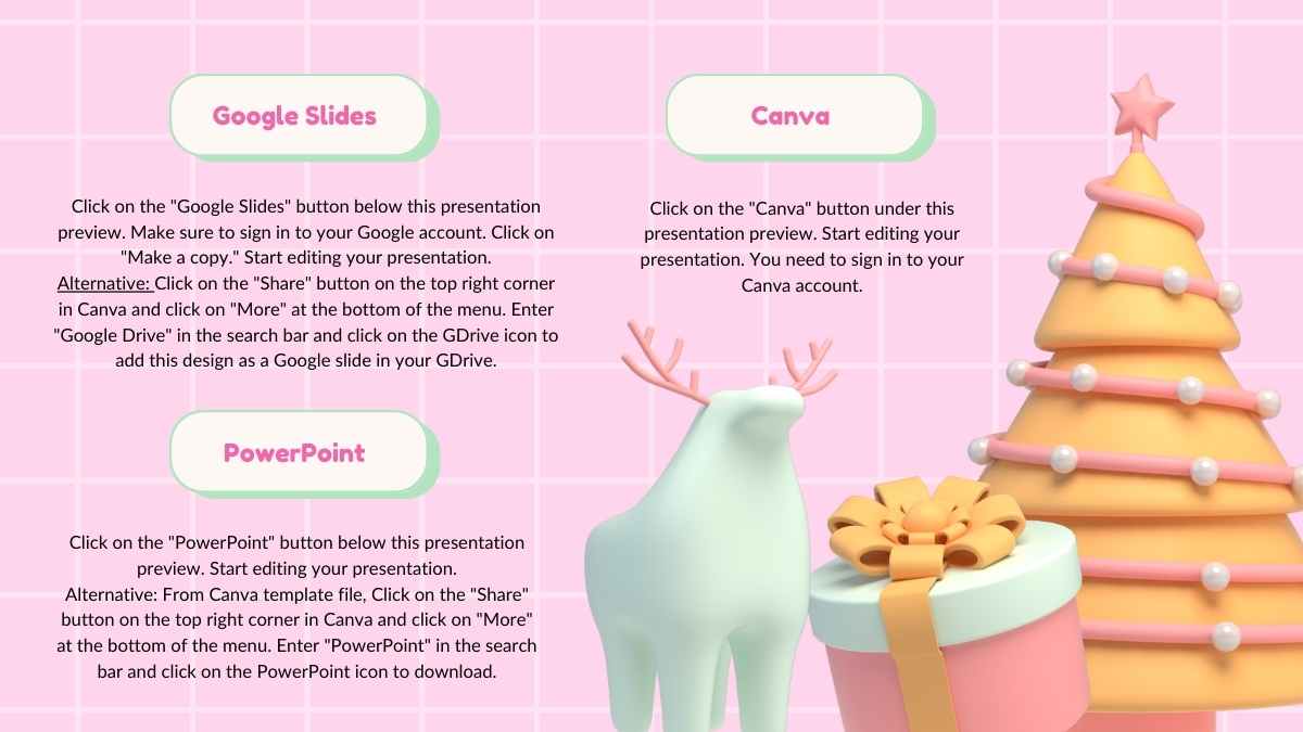 Modern 3D All About Christmas Eve for Kids Slides - slide 2