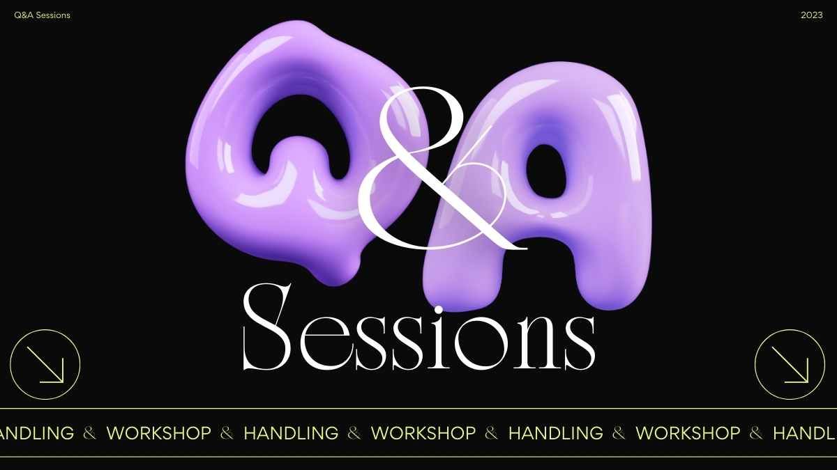 Modern 3D Handling QandA Session Workshop - slide 0
