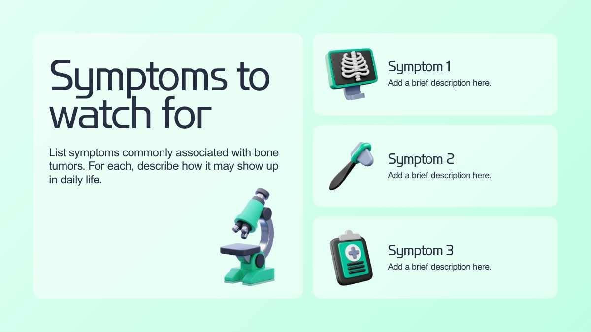 Modern 3D Tumors Of Bone Slides - slide 11