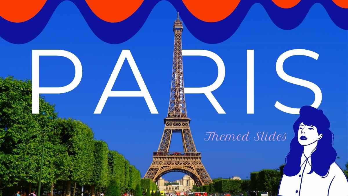 Slide Modern Estetik Bertema Paris - slide 1