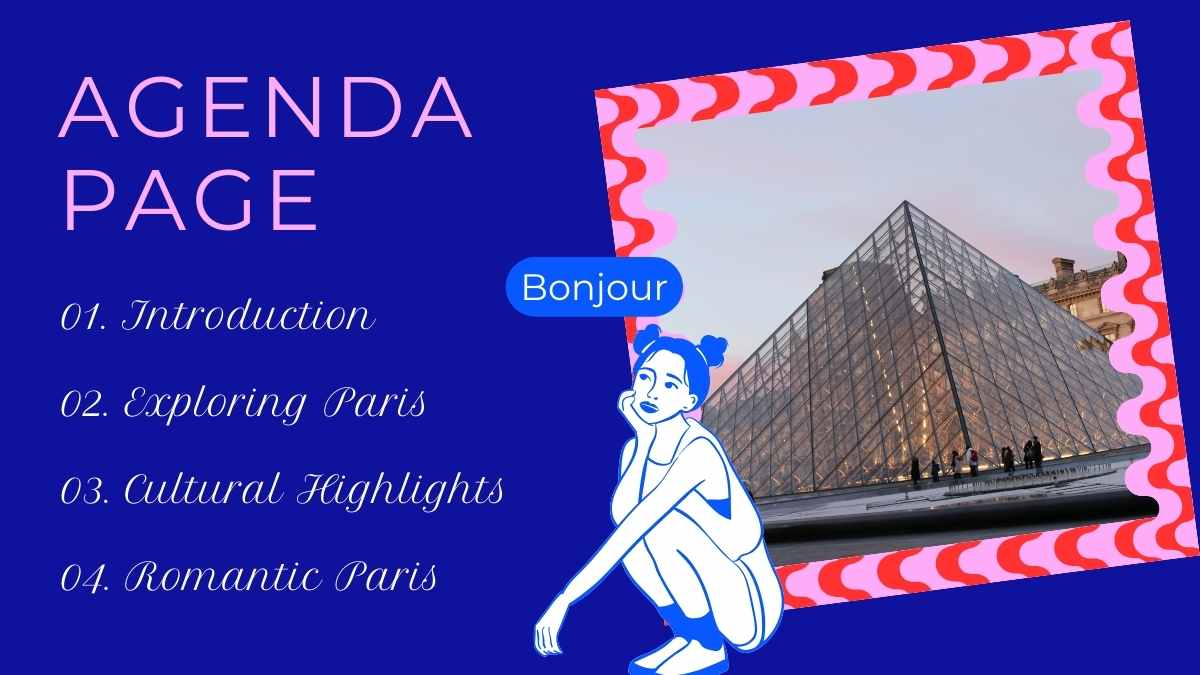 Slide Modern Estetik Bertema Paris - slide 2
