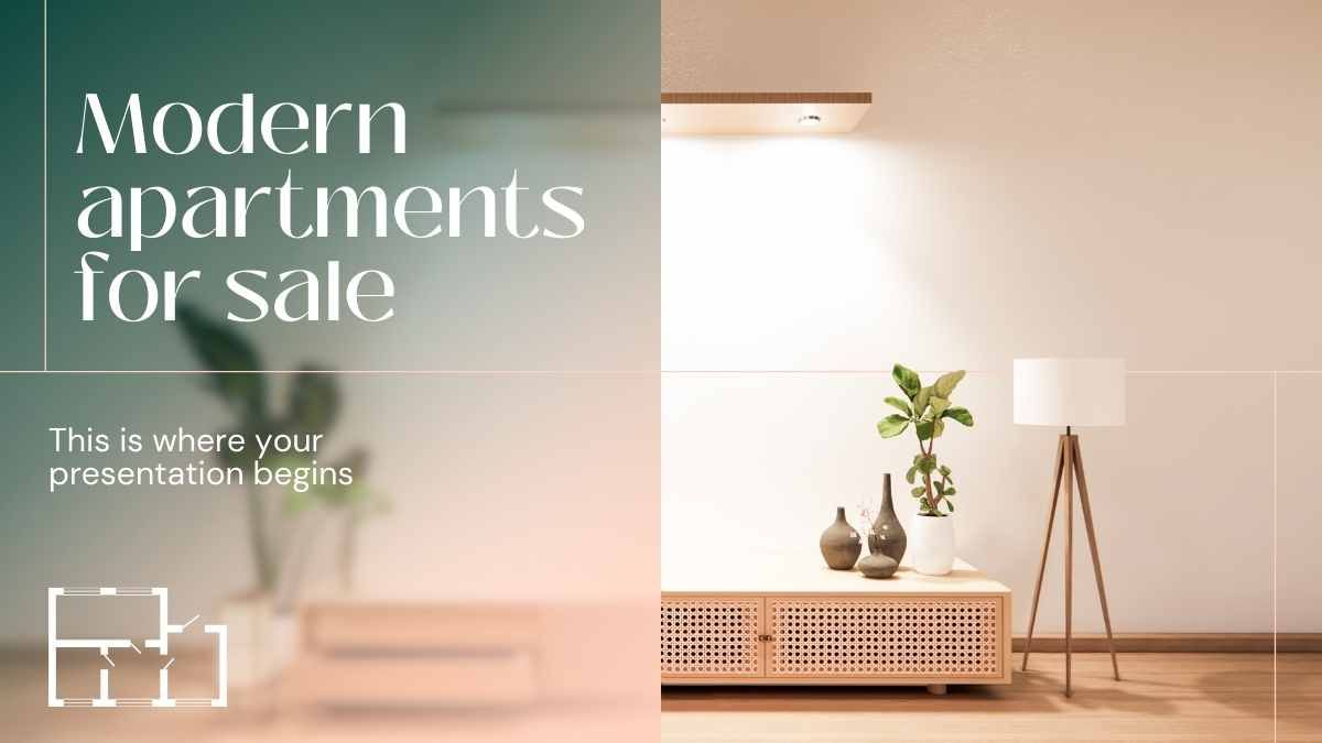 Modern Apartments Brochure - slide 0