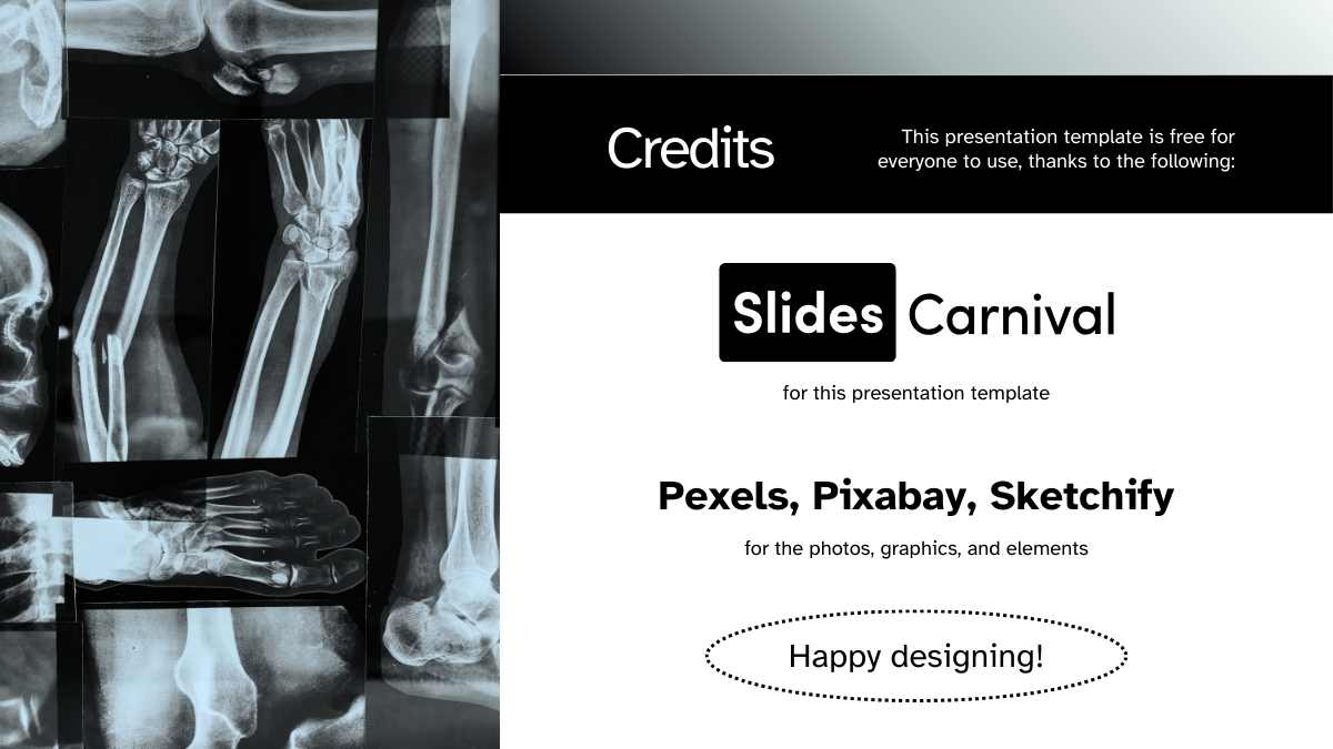 Modern Bone Background Slides - slide 10