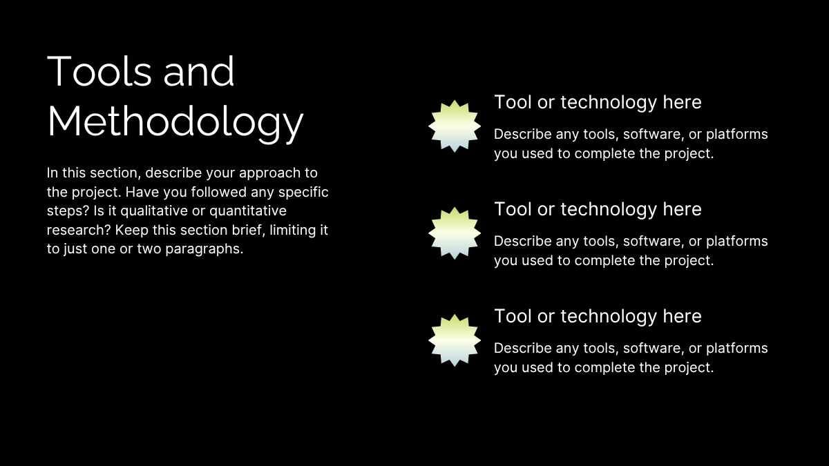 Modern College Final Year Project Slides - slide 8