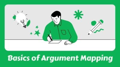 Critical Thinking Argument Map Infographic. Free Slides Template ...