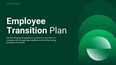 Modern Employee Transition Plan Infographic Slides 1