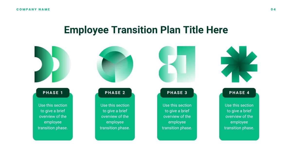 Modern Employee Transition Plan Infographic Slides - slide 4