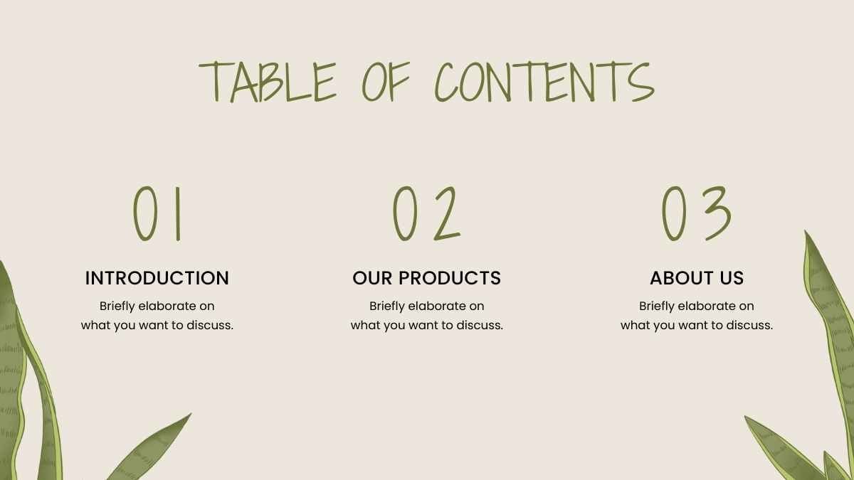 Modern Floral Hair Care Products Catalog Slides - slide 3