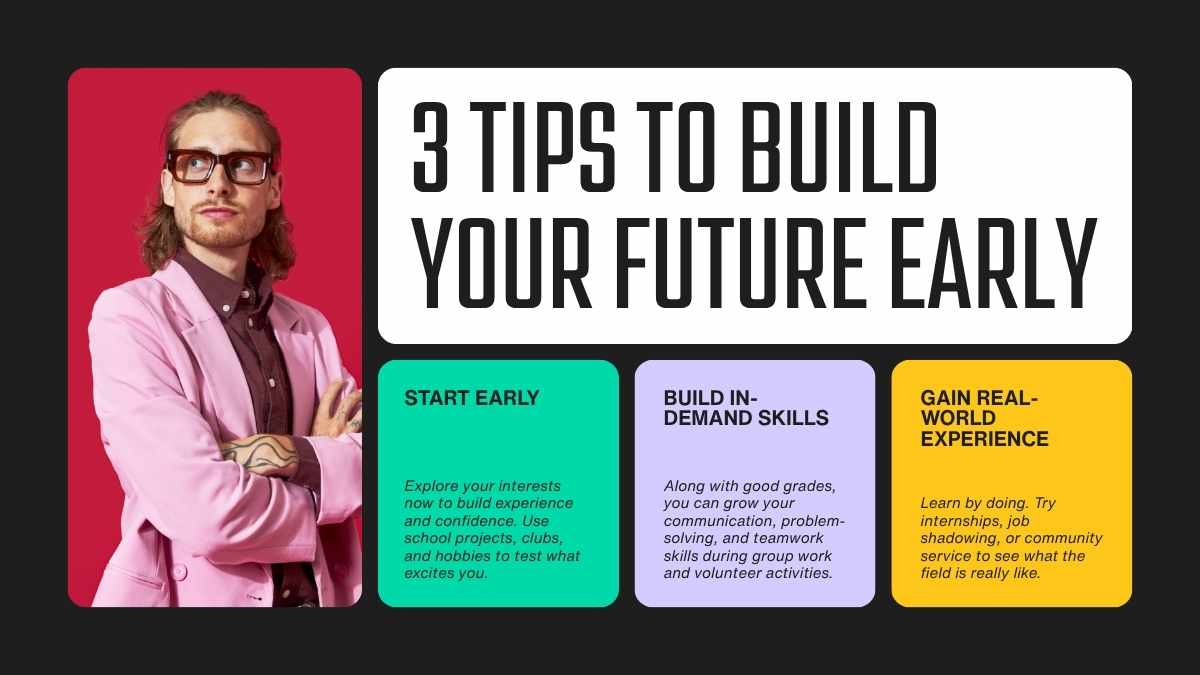 Modern Geometric Career Guidance Seminar - slide 10