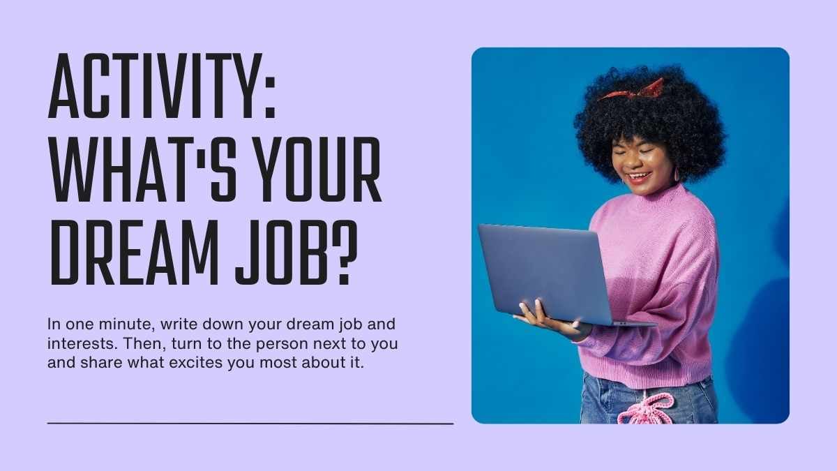 Modern Geometric Career Guidance Seminar - slide 3