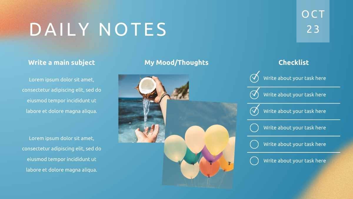 Pretty Aesthetic Journal - diapositiva 11