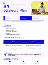 Modern HR Strategic Plan 1