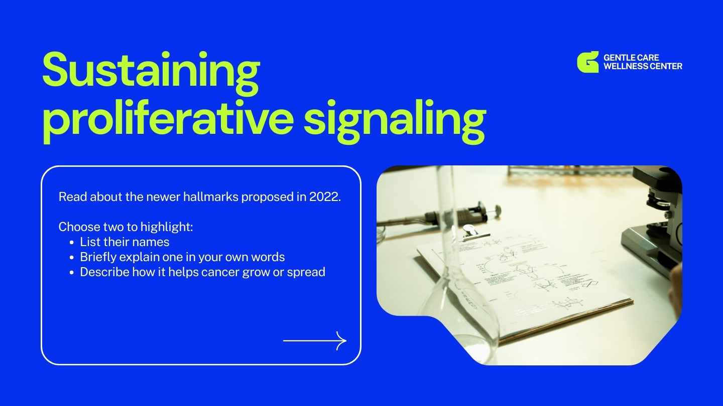Modern Hallmarks of Cancer Slides - slide 13