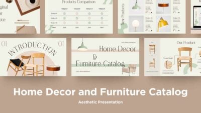 Modern Home Decor and Furniture Catalog Slides