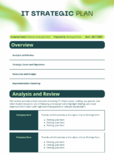 Modern IT Strategic Plan 1