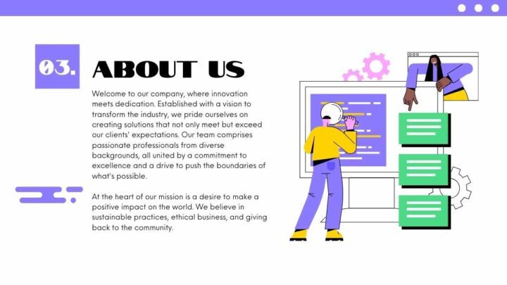 Competitive View Slide Example Competitive Analysis. Slides Template — SlidesCarnival