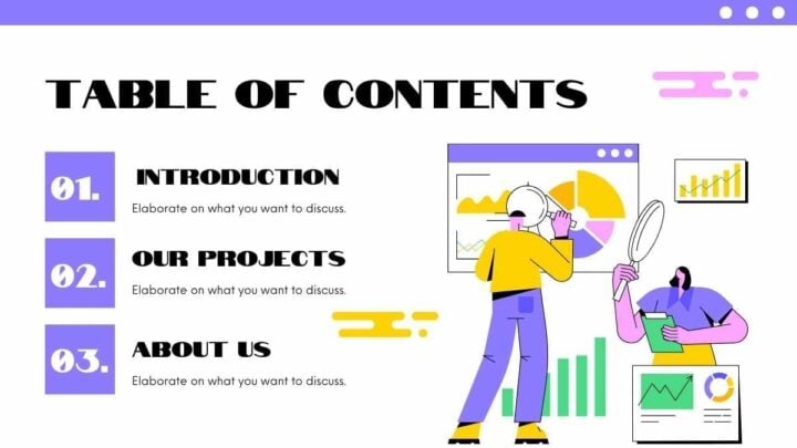 Competitive View Slide Example Competitive Analysis. Slides Template — SlidesCarnival