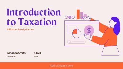 Slides Carnival Google Slides and PowerPoint Template Modern Illustrated Introduction to Taxation 1