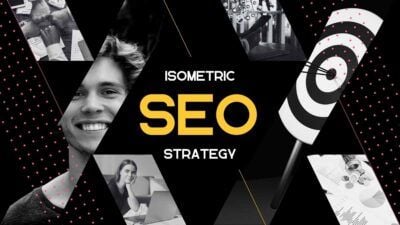 Slides Carnival Google Slides and PowerPoint Template Modern Isometric SEO Strategy 1