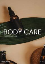 Slides Carnival Google Slides and PowerPoint Template Modern Minimal Body Care Products Catalog 2