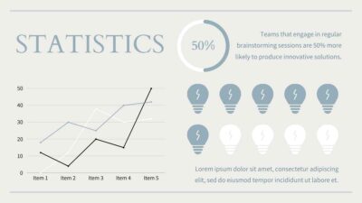 Modern Minimal Brainstorm . Free PPT & Google Slides Template ...