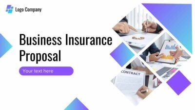 Modern Minimal Business Insurance Proposal