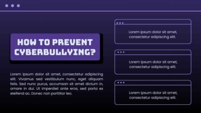 Cyber Bullying. Free PPT & Google Slides Template — SlidesCarnival