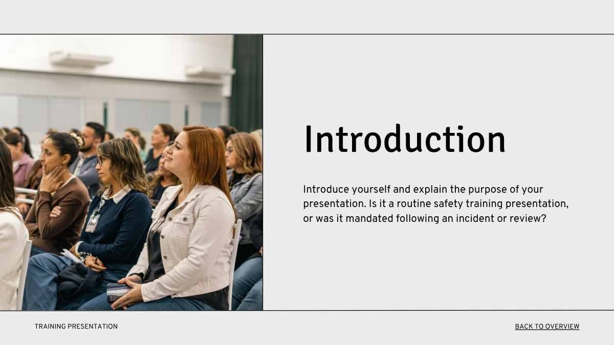 Modern Minimal Emergency Response Training Slides - slide 3